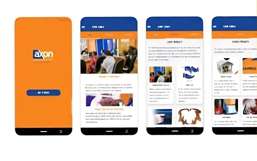 Axon Tunga Microfinance App - mobile app built by Enoveta in Rwanda